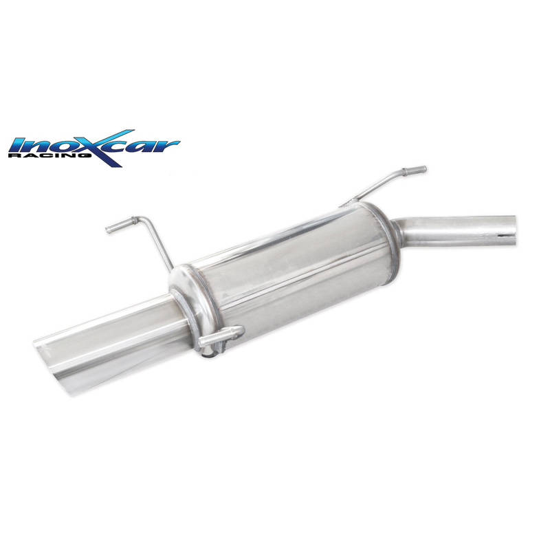100% Inox Sport Exhaust  Opel Corsa C 1.0 12v 60hp 2000- 1x90mm Rally