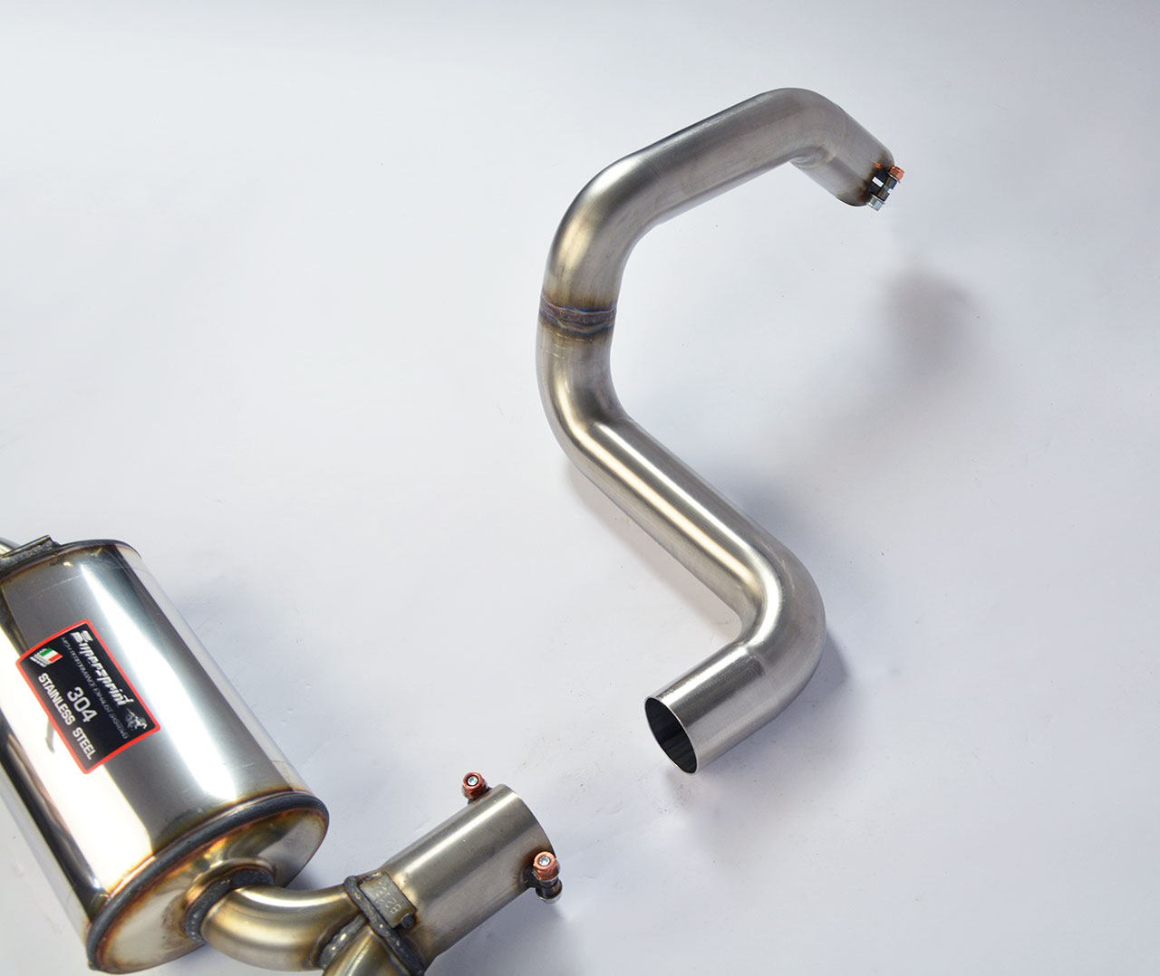 595 ABARTH 1.4T "Pista" (160 Hp) 2016 Rear exhaust Right - Left