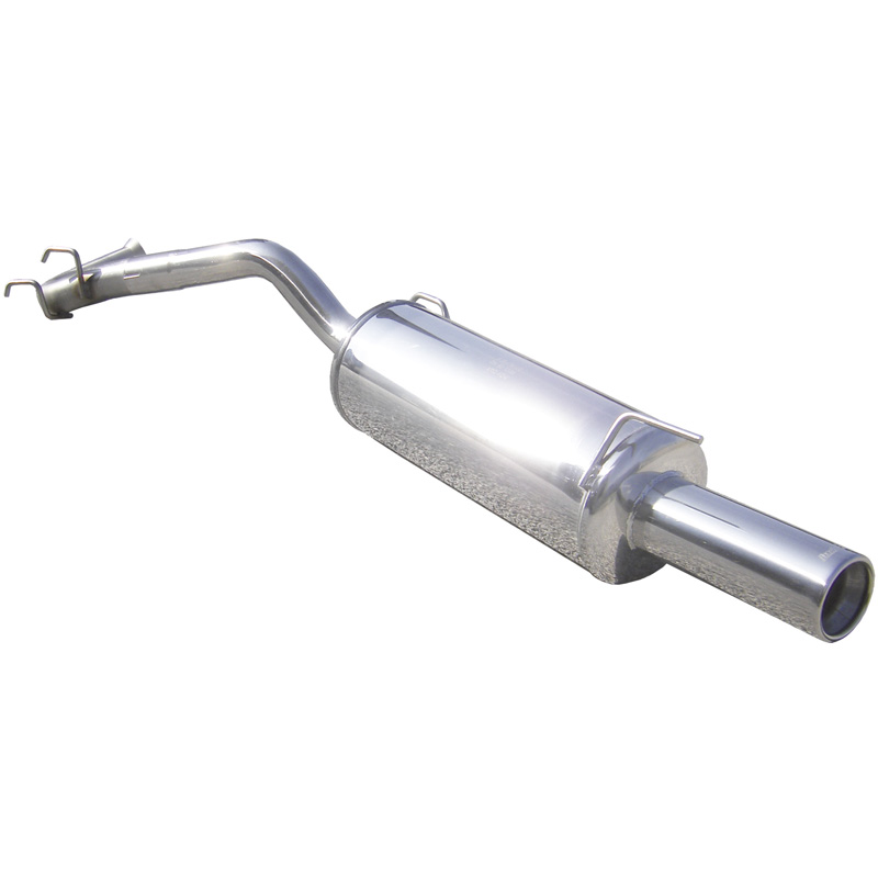 100% Inox Sport Exhaust  Renault Clio I 1.8 (93HP) -1998 80mm