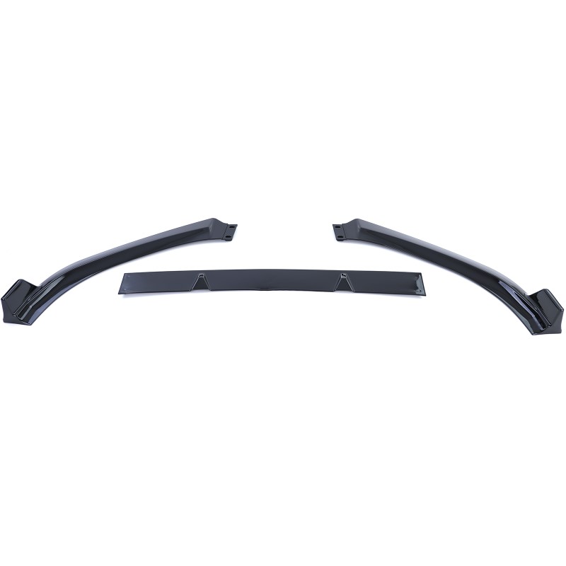 Voorspoiler passend voor Audi A5 5F Glans Zwart