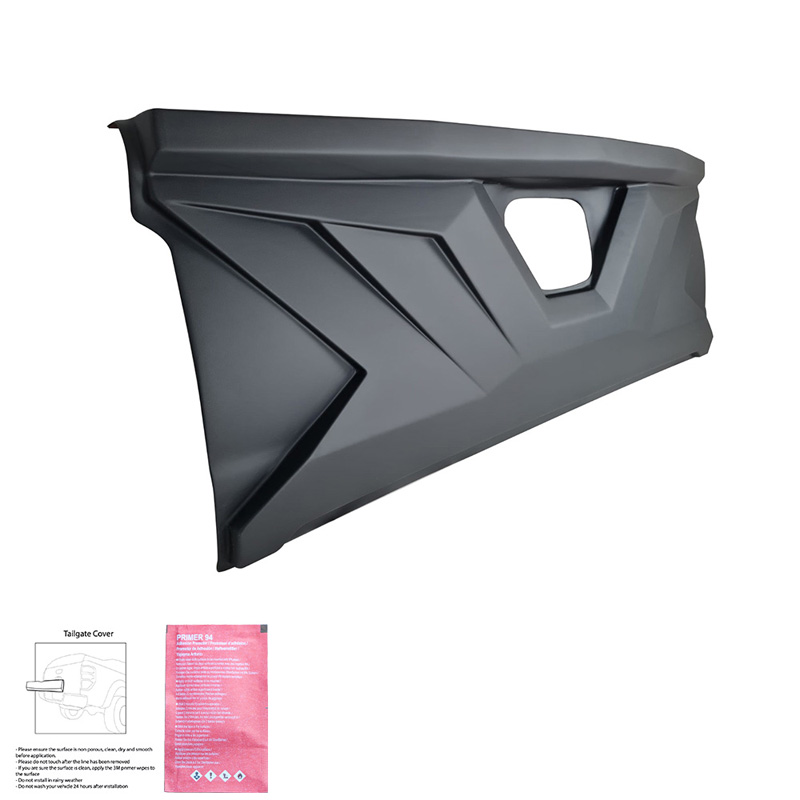 Tailgate Cover  Mitsubishi L200 Triton 4 2010-2014 - Matt black