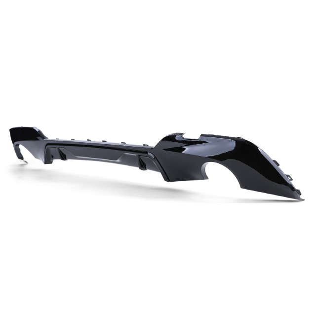 Diffuser passend voor BMW 3 Serie G20 Glans Zwart M-Pakket Duplex