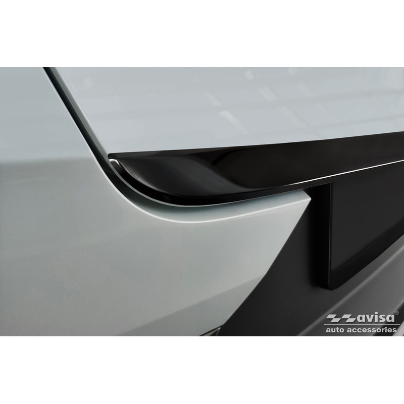 Black Chrome Stainless Steel Tailgate Trim  Renault Captur II 2019- & Mitsubishi ASX II 2023-