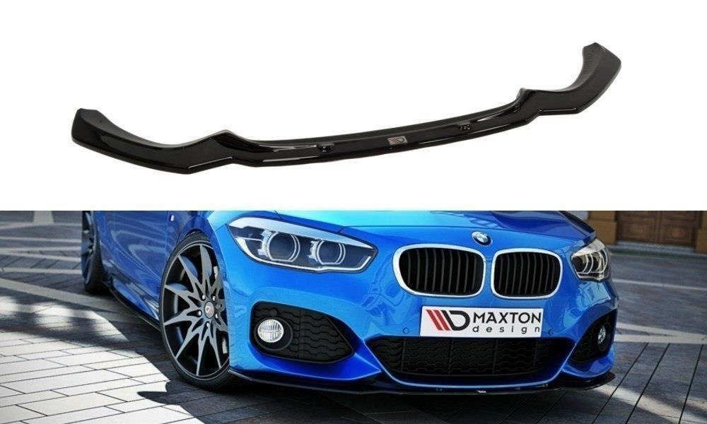 Voorspoiler passend voor BMW 1-Serie F20/F21 Facelift M-Power V1 Gloss Black