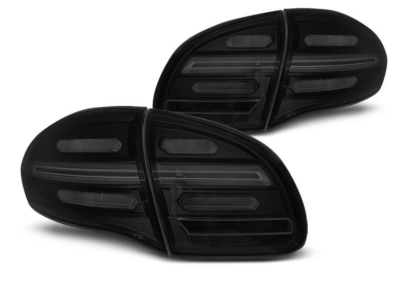 Rear lights Porsche Cayenne 10-15 LED SEQ Dynamic black/smoke