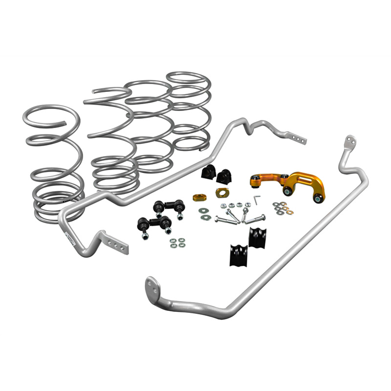 Whiteline Grip Series 1 Stabiliser Bar and Lowering Spring Vehicle Kit  Subaru Impreza Sedan GD/Hatchback 4WD 2002-2007