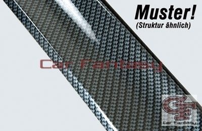 Sideskirts passend voor VW Polo 9N ABS Carbon-look Rieger