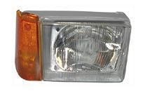koplamp, oranje knipperlicht, links Fiat Panda, 1986-2005