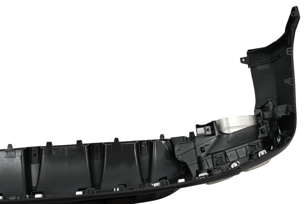Diffuser passend voor Mercedes GLC X253 (2020-..) Facelift GLC63 incl. Uitlaat Stukken