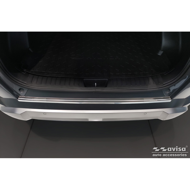 Stainless Steel Rear bumper protector  Hyundai Kona II (SX2) excl. N-Line 2023-