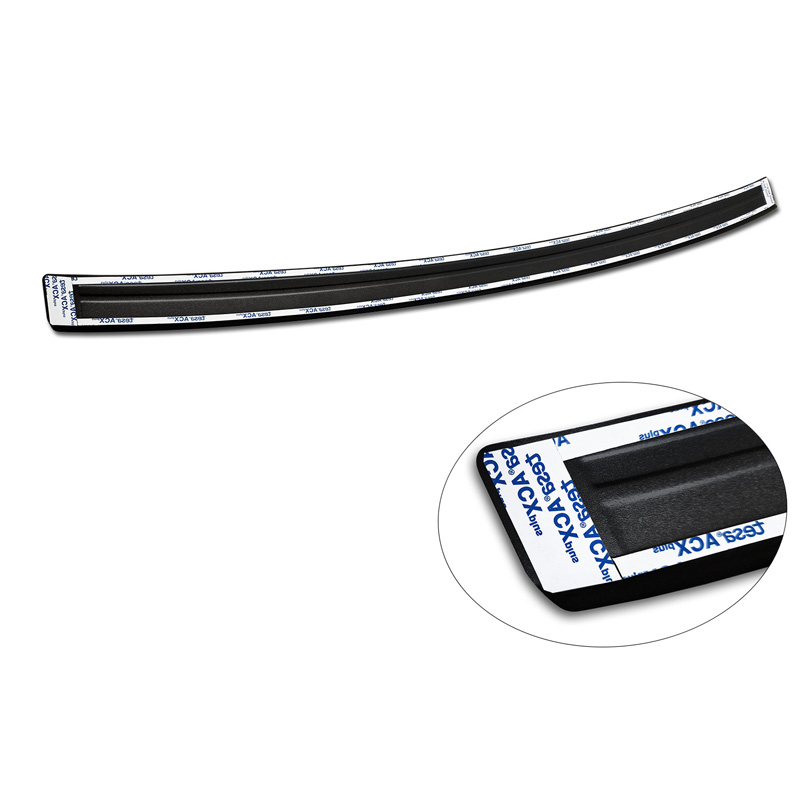 Matt Black Stainless Steel Rear bumper protector  MG ZS FL 2019-2024 'Lines'