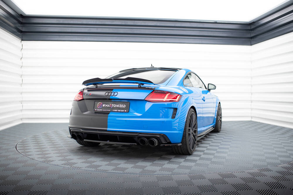 Diffuser passend voor Audi TTS 8S Maxton Glans Zwart