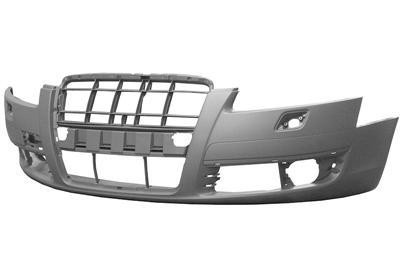 voorbumper, in primer, voor koplampwissers Audi A6, 2004-2010