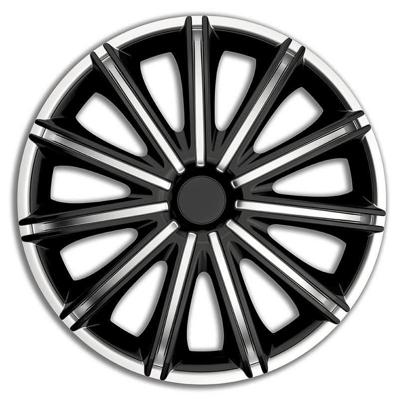 Set wheel covers Nero 15-inch silver/black