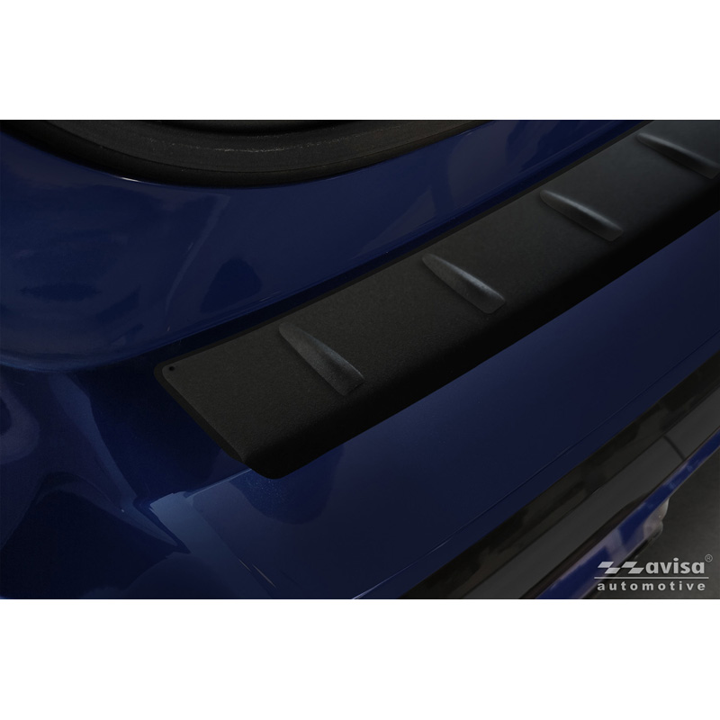 Avisa Matt Black Stainless Steel Rear bumper protector  BMW X1 (U11) M-Sport & iX1 (U11) M-Sport 2022- 'Ribs'
