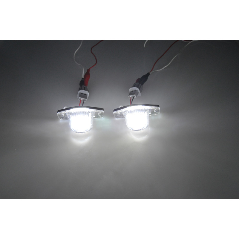 Set LED License Plate Lights  Honda various models
