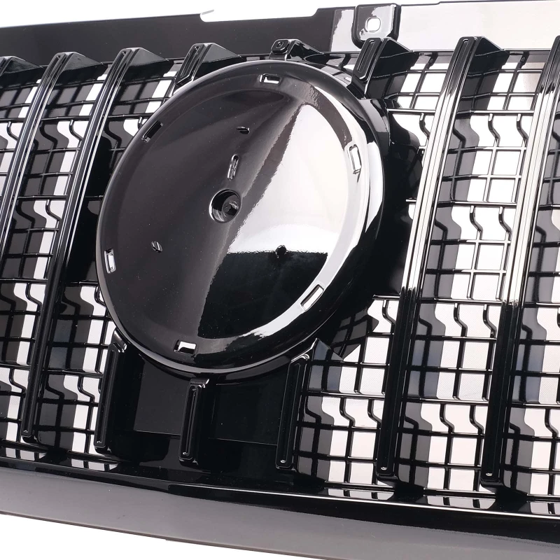 Grill passend voor Mercedes Sprinter W907 W910 18- Zwart AMG Look Mesh
