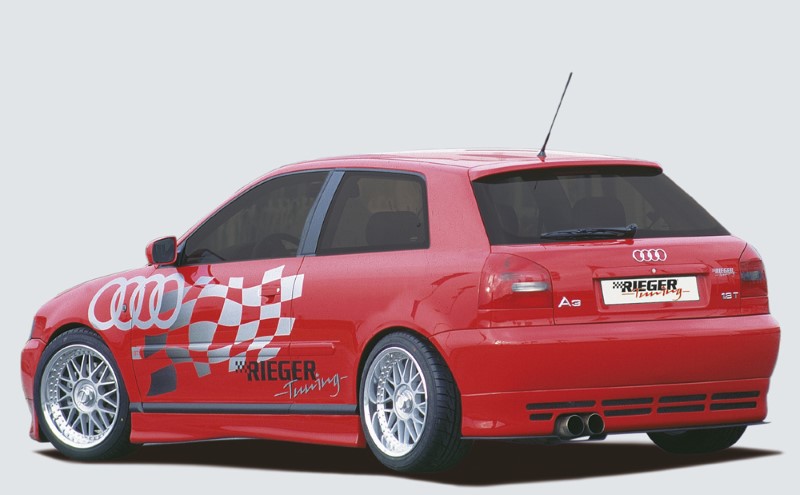 Achteraanzet Audi A4 B5 tot model 99 RS-4 Look Diepe versie Rieg