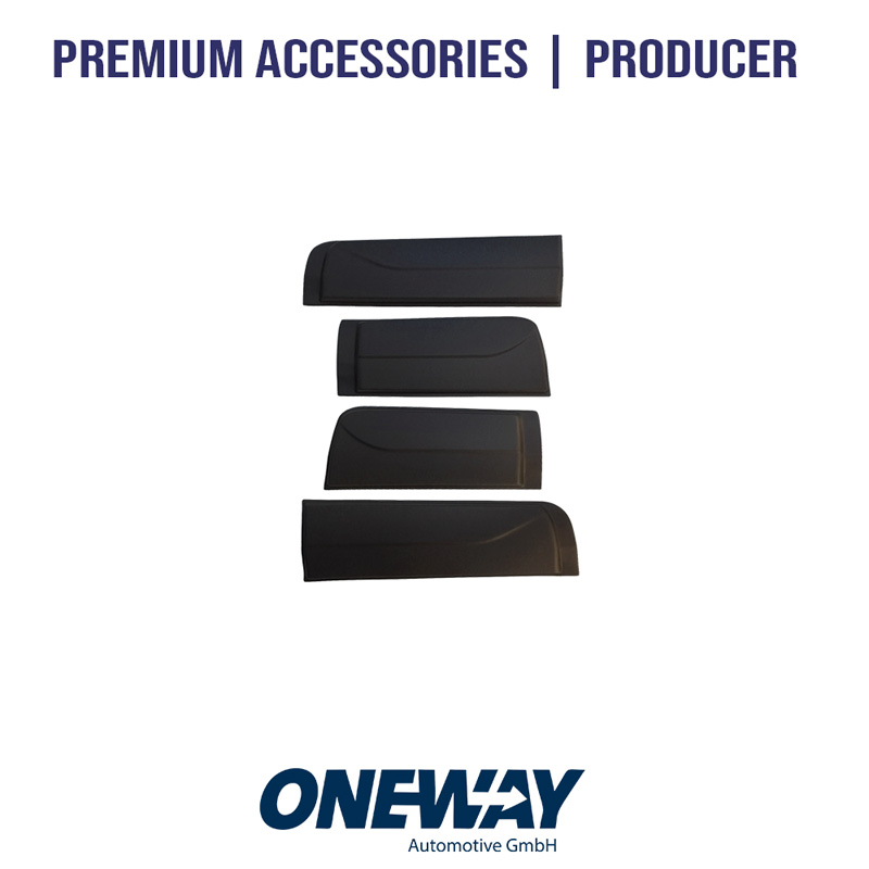 Body Cladding  Ford Ranger T6/T7/T8 2012-2022 - Matt black