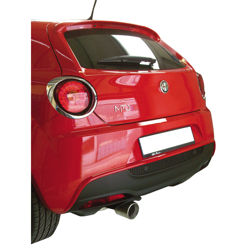 100% Inox Sport Exhaust  Alfa Romeo Mito 1.4JTS (155HP) 8/2008- 102mm