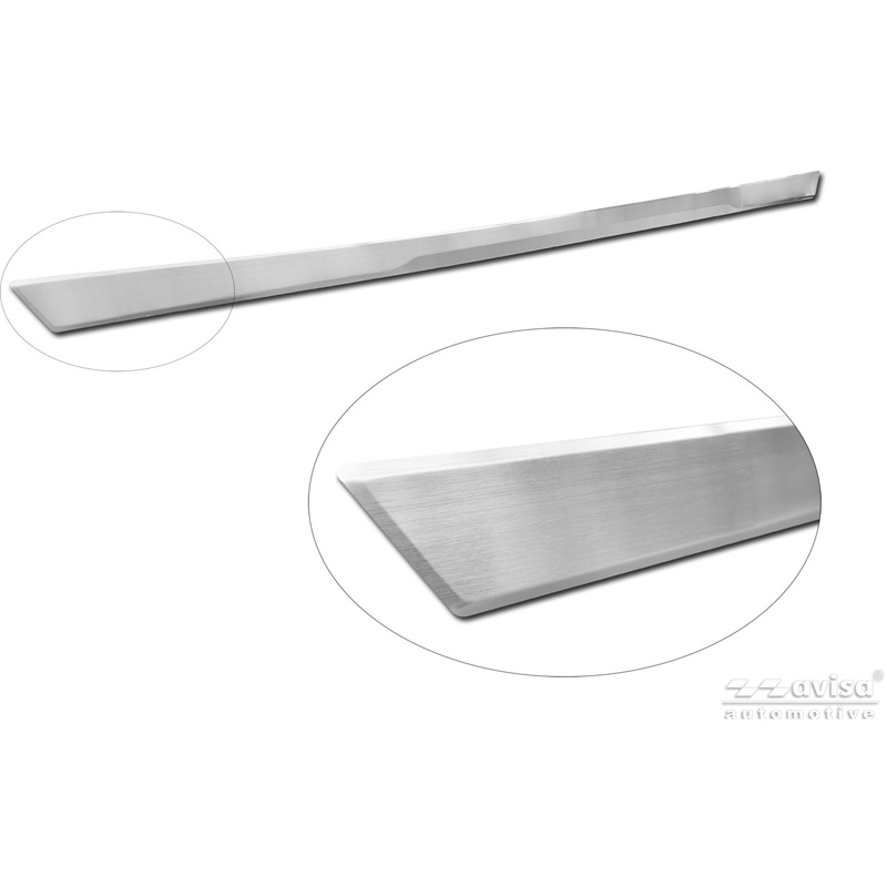 Avisa Brushed Stainless Steel Trunk Tailgate Trim Cover  BMW X3 (G45) 2024- excl. M-Sport