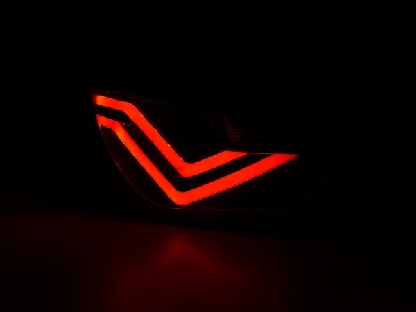 Rear lights Seat Ibiza 6J Tube black 08-12 only 3-door