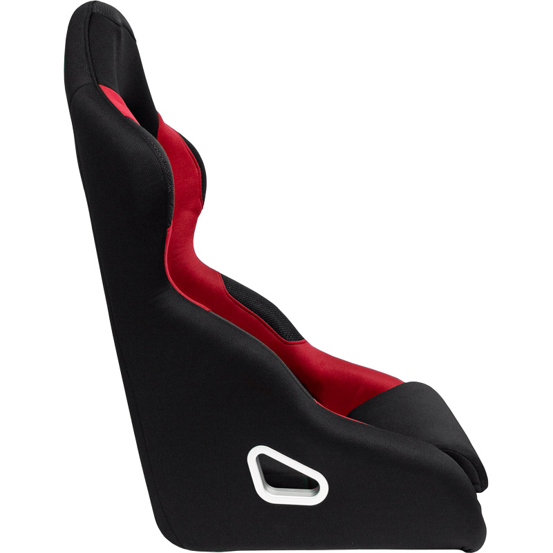 Sport seat 'K5' - Black/Red - Non-reclinable back-rest - incl. slides