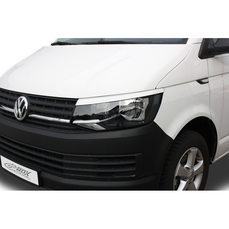 Head light spoilers  Volkswagen Transporter T6 2015- (ABS)
