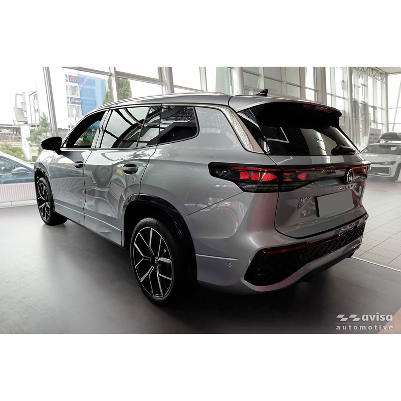 Avisa Stainless Steel Rear Bumper Protector  Volkswagen Tayron 2024- - Matt Black