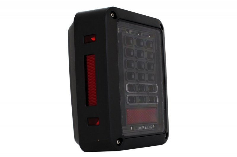 Taillights Jeep Wrangler JK (2007-2017) Black