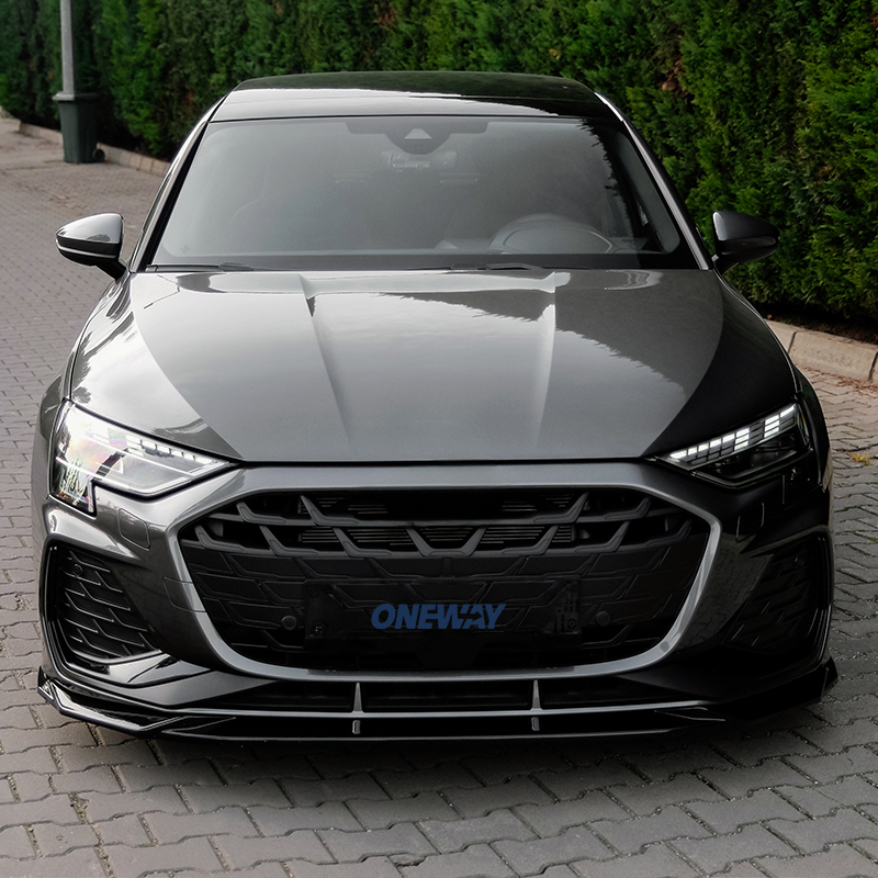 Oneway Complete body kit  Audi A3 (8Y) Sedan S-Line/S3 Facelift 2025- - Gloss black