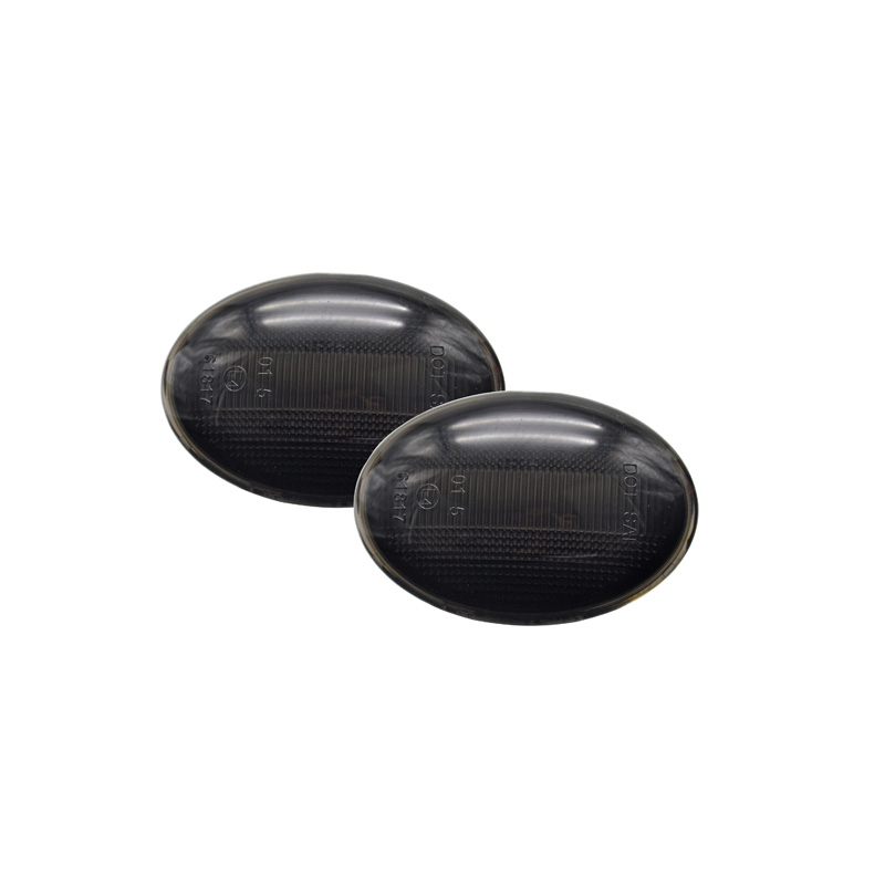 Set LED Side Indicators  Mini R55 Clubman / R56 / R57 Cabrio / R58 Coupe / R59 Roadster - Smoke - incl. Dynamic Running Light