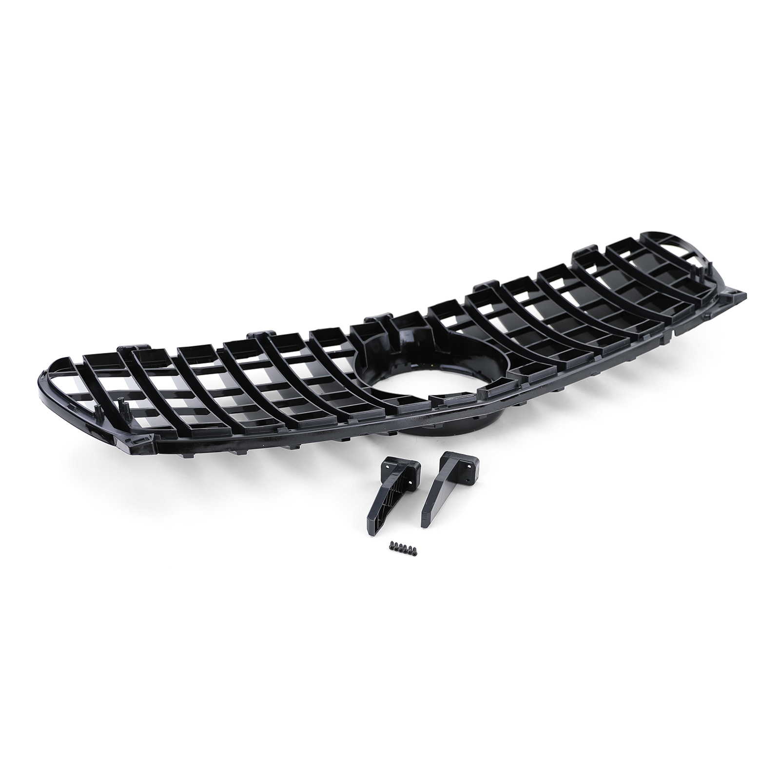 Grill passend voor Mercedes GLA X156 2017-.. GT Glans Zwart