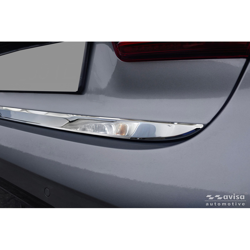 Avisa Chrome Stainless Steel Trunk Tailgate Trim Cover  BMW 3-Series (G20) M-Sport Facelift 2018-2022, Facelift 2022-2024 & Facelift 2024-