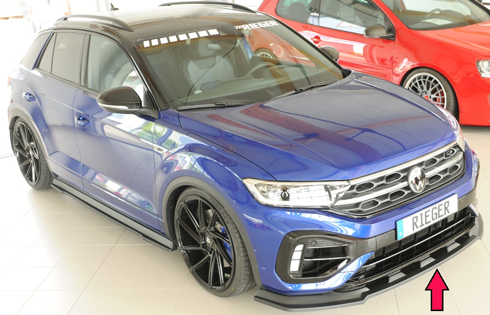 Voorspoiler passend voor VW T-Roc R (A1): 01.2022