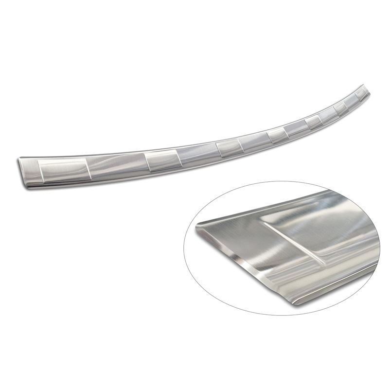 Stainless Steel Rear bumper protector  Jeep Grand Cherokee V (WL) 2022- 'Ribs'