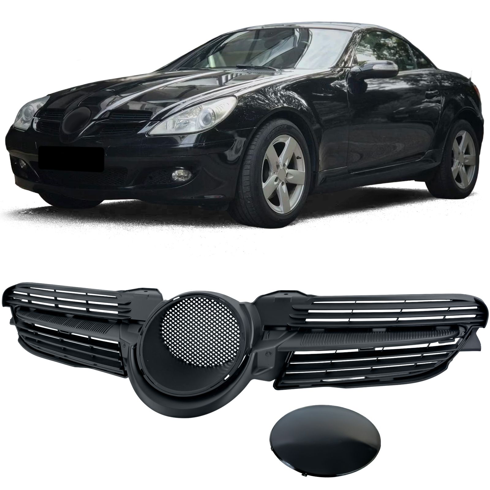 Bumper Grill SLK R172