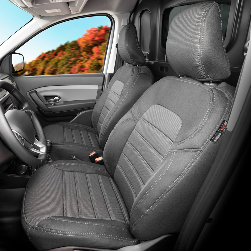 Original Design Textile seat covers 1+1  Volkswagen T6 2015-2022