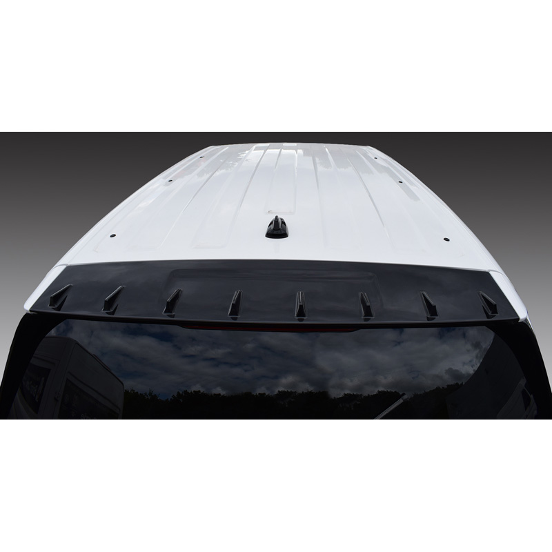 RGM Roof spoiler  Volkswagen ID.Buzz 2022- (Bus/Cargo) (models with rear hatch) - Black (ABS)