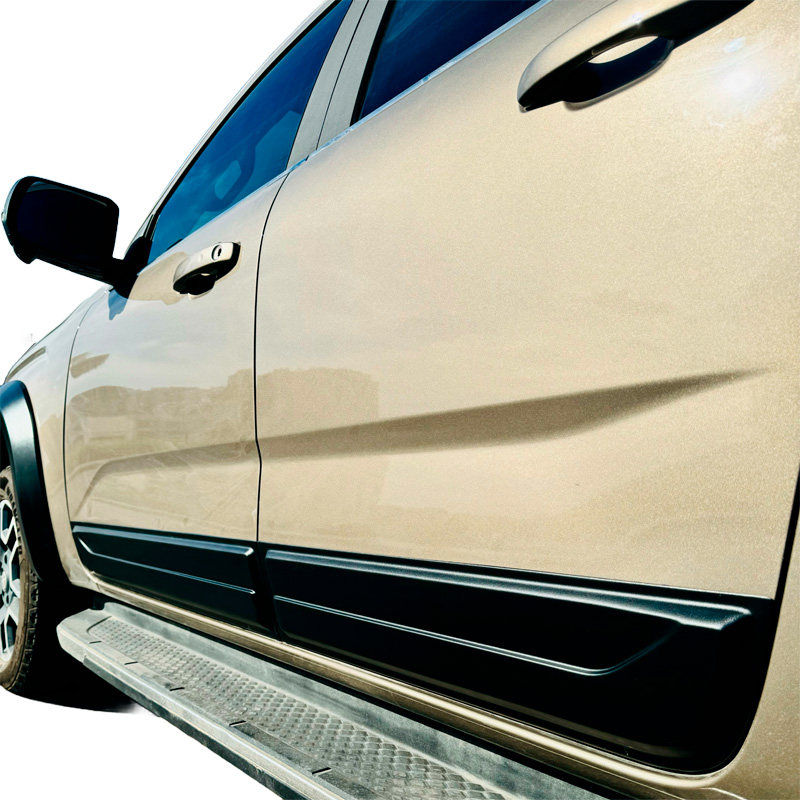 Body Cladding  Volkswagen Amarok MK2 2022- - Matt black