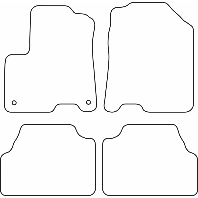 Set car mats  Hyundai Kona EV 2018-2023