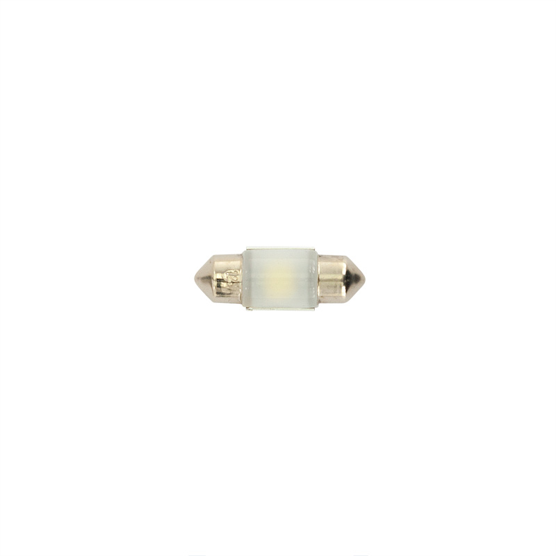 Festoon 3D SuperLED Bulb 12V/1W White 10x31mm, single piece (8000K)