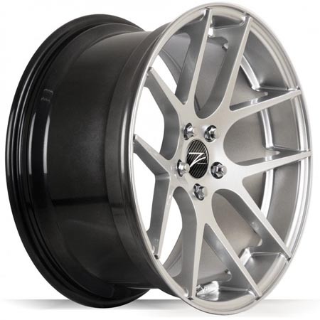 Z-Performance Seven Hyper Silver 9,5x19 5x120 ET35 Velgen