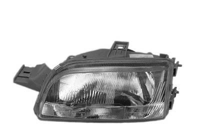koplamp, model Hella, H1+H1, rechts Fiat Punto, 1993-2001