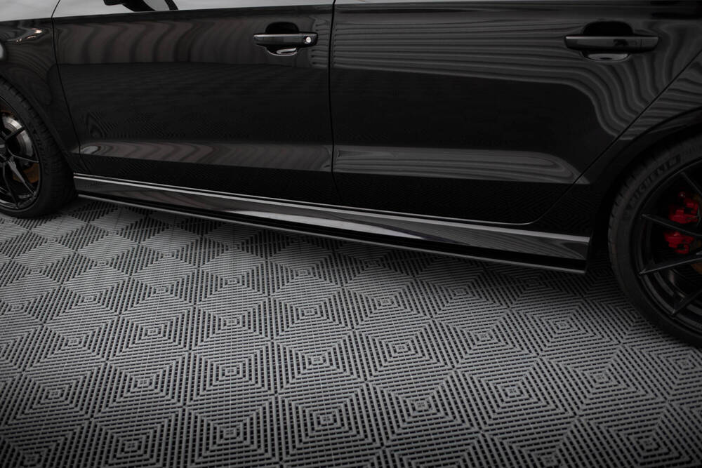 Zijskirts passend voor Audi RS3 Limousine 8V FL Maxton Street Pro
