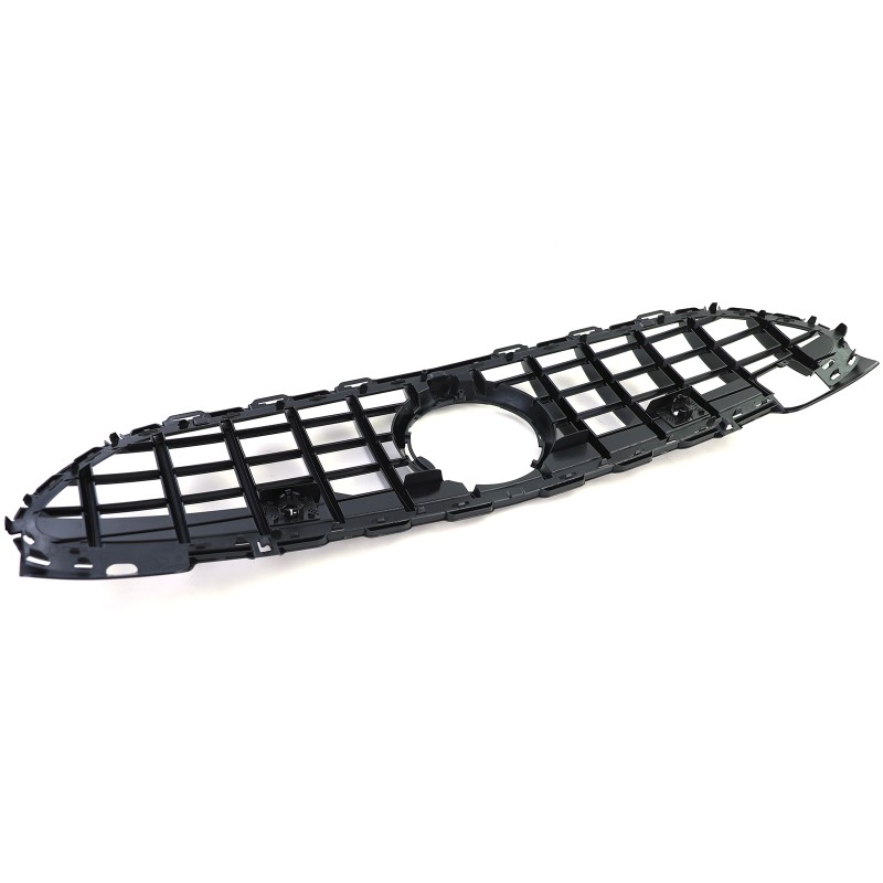 Grill passend voor Mercedes C-Class W206 (21-..) GT Look Chroom Zwart