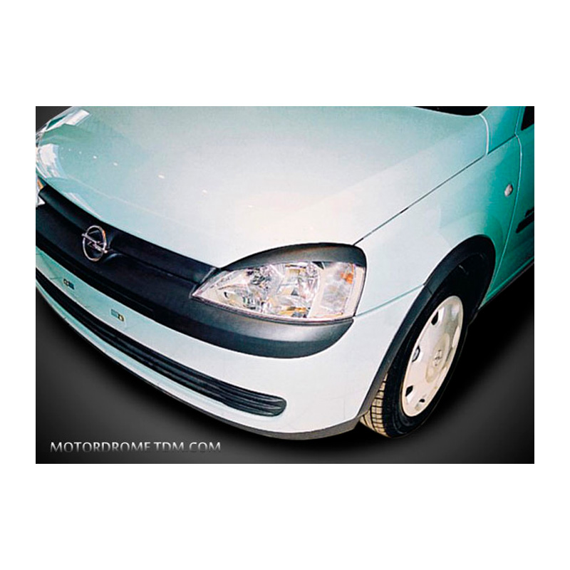 Head Light Spoilers  Opel Corsa C 2000-2006 (ABS)