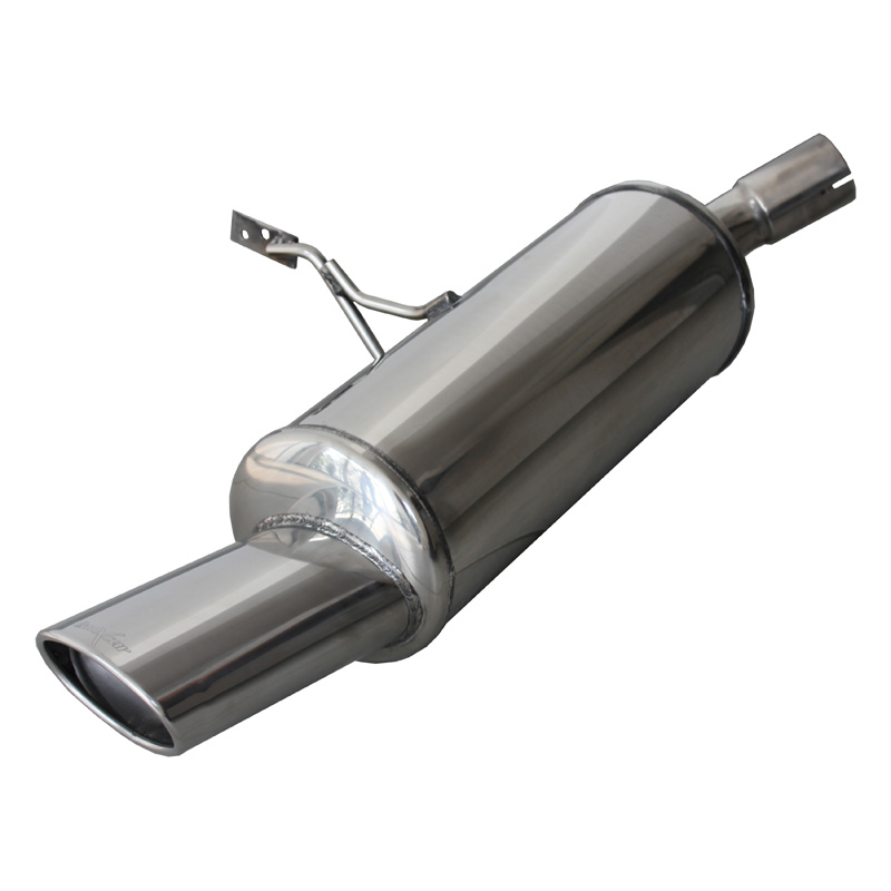 100% Inox Sport Exhaust  Renault Megane III Coupe 2.0 Tce (180HP) 2011- Ø55mm 120x80mm
