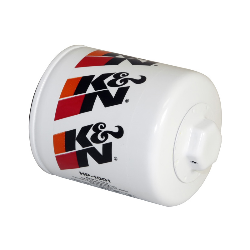 K&N Oil Filter - Spin-On 76x79mm  Chevrolet, Pontiac, Saab, Buick, Oldsmobile, GMC (HP-1001)