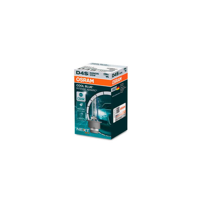 Osram Xenarc Cool Blue Intense NextGen HID-Xenon bulb - D4S - 12V/35W - single piece (max. 6200K)